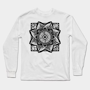 Mandala Salsa Long Sleeve T-Shirt